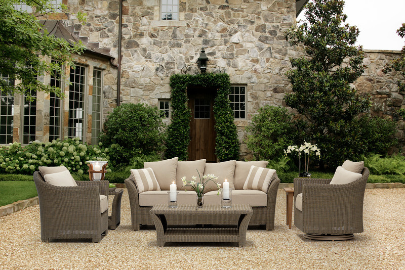 Wicker patio furniture 