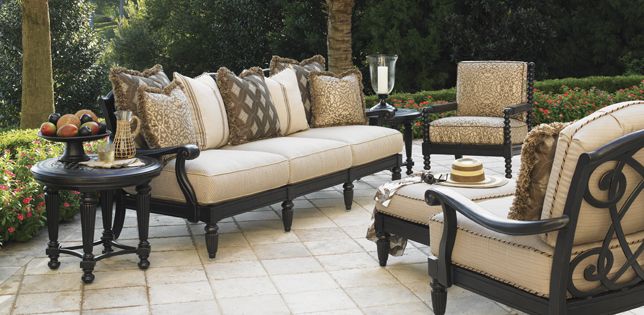 Aluminum shop patio sectional