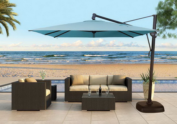 Patio Umbrella Features 