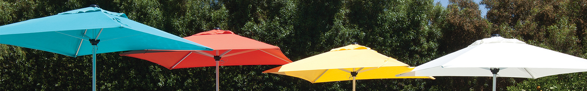 Button Tilt Market Umbrellas