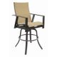 Trento Sling Swivel Bar Stool