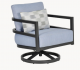 Gala Cushioned Lounge Swivel Rocker