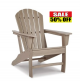 Adirondack Chair in Driftwood