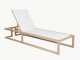 Gala Aluminum Sling Chaise Lounge