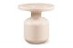 Ceramic Bottle Accent Table Cream White