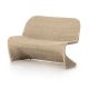 Portia Outdoor Wicker Bench