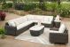 Mesa Grande Wicker 4-Piece Sectional