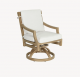 Nicoya Formal Arm Dining Swivel Rocker
