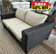 Olivia Wicker Loveseat