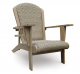 Payson Wicker Adirondack Chair 