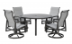 Mason Padded Sling 5-Piece Dining Set