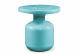 Ceramic Bottle Accent Table Aquamarine