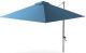 10' Square Eclipse Cantilever Umbrella - Steel Blue