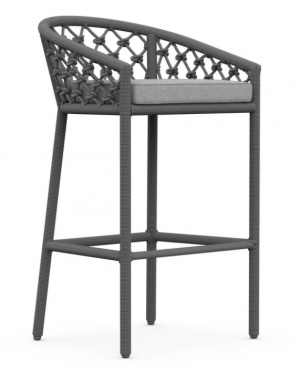 Amelia Woven Rope Barstool