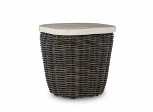 Mesa Grande Wicker Square End Table