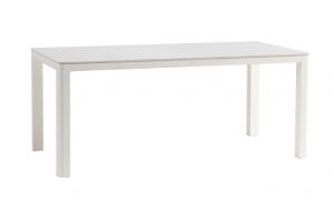 Hampshire Sintered Stone Dining Table  White