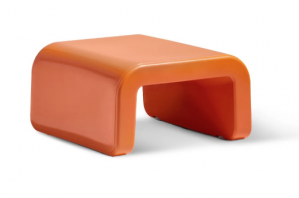Line Modern Outdoor Ottoman / Table 