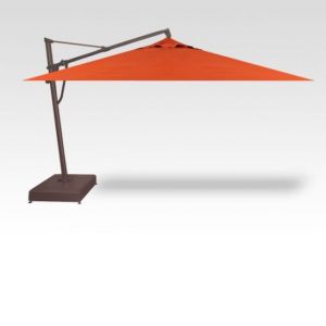 10' x 13' Plus Rectangle Cantilevered Outdoor Patio Umbrella