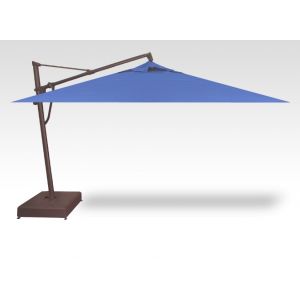 10' x 13' PLUS - Rectangle Cantilevered Umbrella -Sky