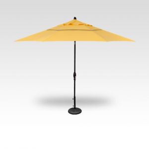 11' Auto Tilt Market Umbrella - Lemon