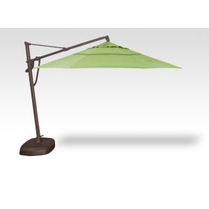11' Plus Octagon Cantilevered Umbrella -Kiwi