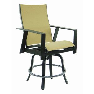 Trento Sling Swivel Counter Stool