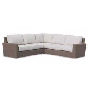 Coronado Wicker 3-Piece Sectional