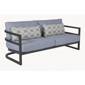 Gala Cushioned Aluminum Sofa 