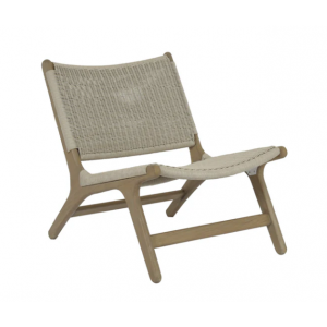 Sedona Teak Lowback Accent Chair