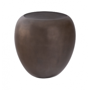 Bronze River Stone End Table