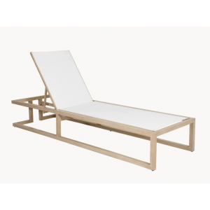 Gala Aluminum Sling Chaise Lounge