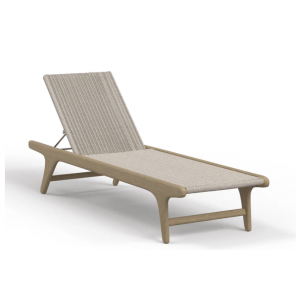 Sedona Teak Cushionless Adjustable Chaise