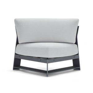 Gather Aluminum Corner Lounge Chair