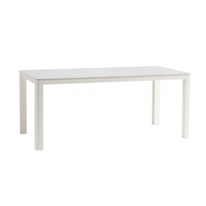 Hampshire Sintered Stone Dining Table  White