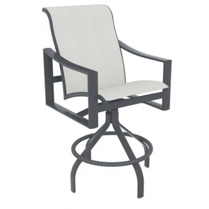 Kenzo Sling Swivel Barstool