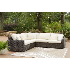 Mesa Grande Wicker 3-Piece Sectional