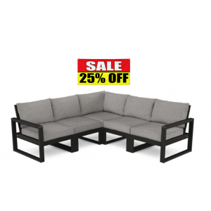 Edge 5-Piece Sectional Seating Set