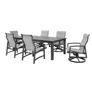 Mason Padded Sling 7-Piece Dining Set