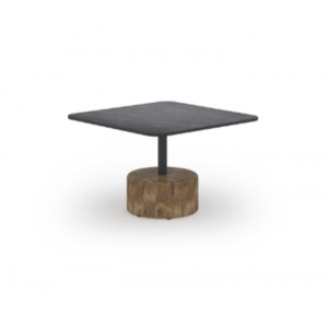 Glyph Low Table Sq. 23.5” HPL Top/Teak Base