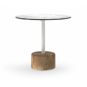 Glyph Bistro Table 31.5” HPL Top/Teak Base