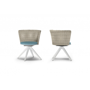 Daisy Swivel Dining Chair (Alu Legs)