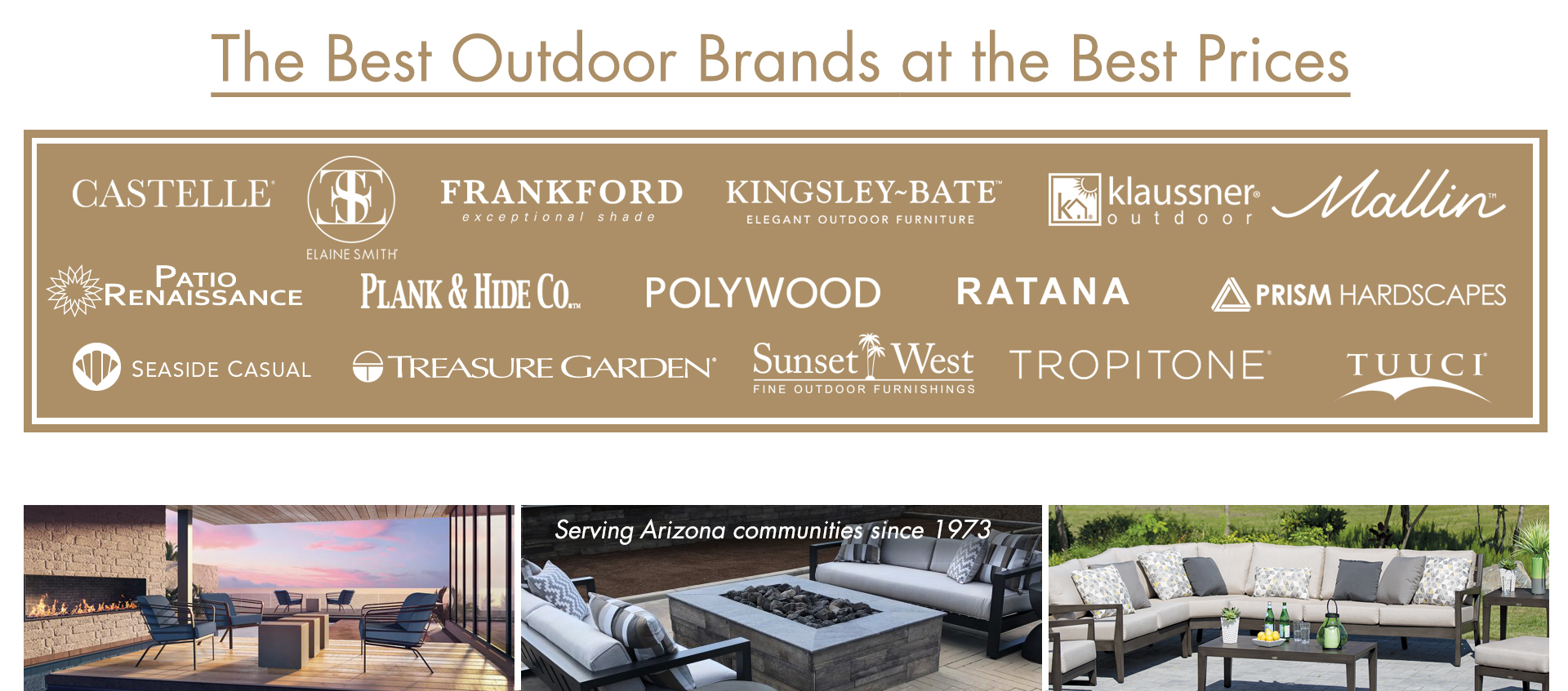 All American Outdoor Living Patio Furniture